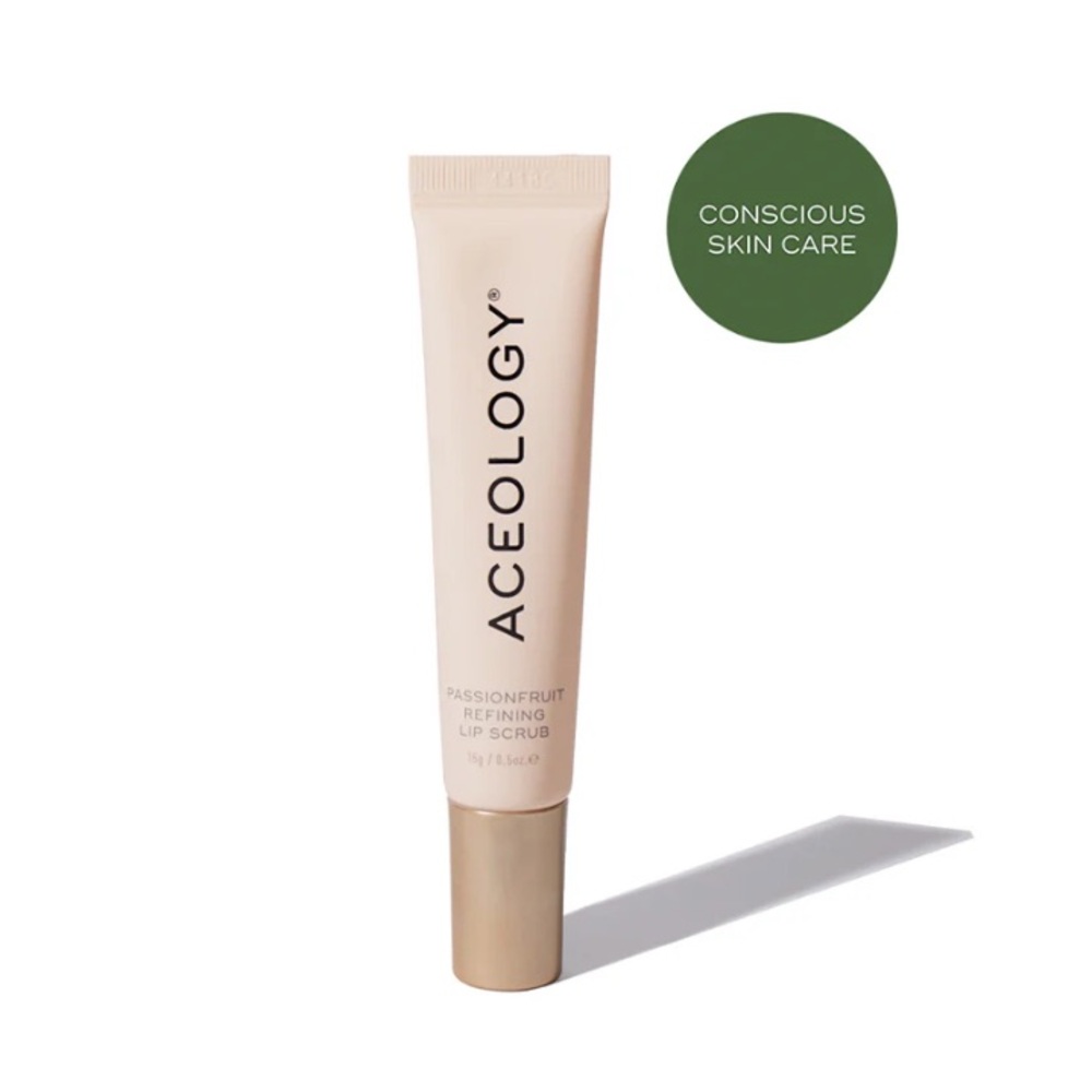Aceology Passionfruit Refining Lip Scrub - Cream